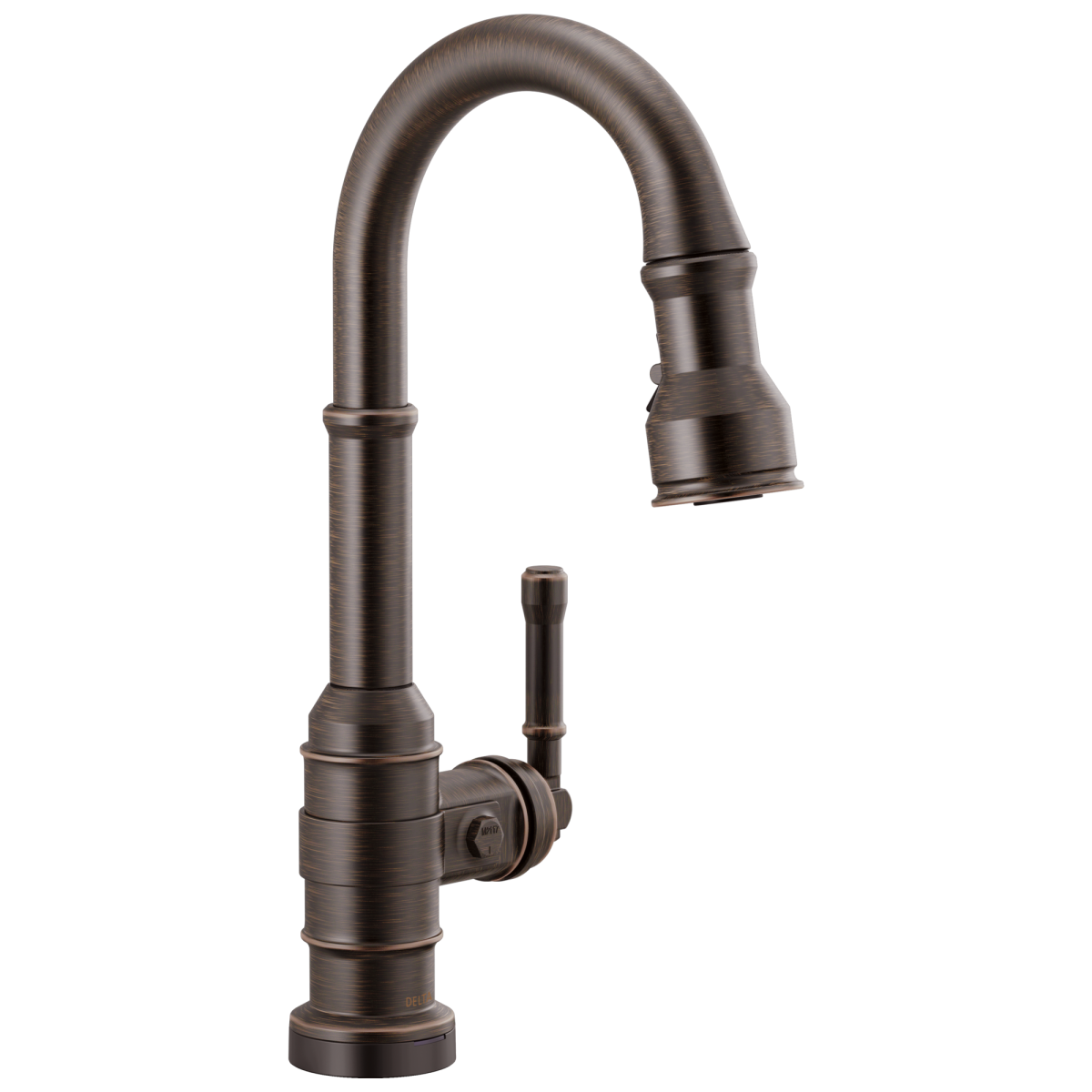 DELTA Broderick Touch2O Bar / Prep Faucet with Touchless Technology — Venetian Bronze