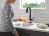 DELTA Monrovia Touch2O Bar / Prep Faucet with Touchless Technology — Matte Black