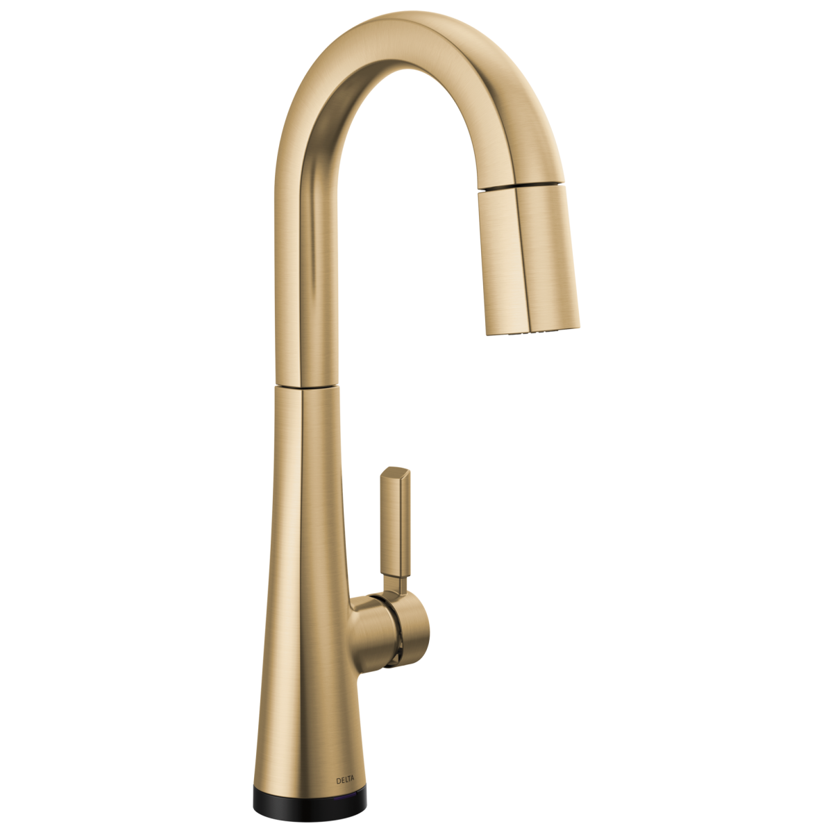 DELTA Monrovia Touch2O Bar / Prep Faucet with Touchless Technology — Lumicoat® Champagne Bronze