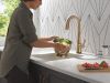 DELTA Monrovia Touch2O Bar / Prep Faucet with Touchless Technology — Lumicoat® Champagne Bronze