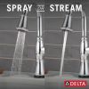 DELTA Cassidy Touch2O Bar / Prep Faucet with Touchless Technology — Lumicoat® Chrome
