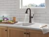 DELTA Cassidy Touch2O Bar / Prep Faucet with Touchless Technology — Venetian Bronze