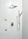 DELTA Ara Angular Modern Monitor 17 Series Valve Trim with 3-Setting Integrated Diverter — Chrome