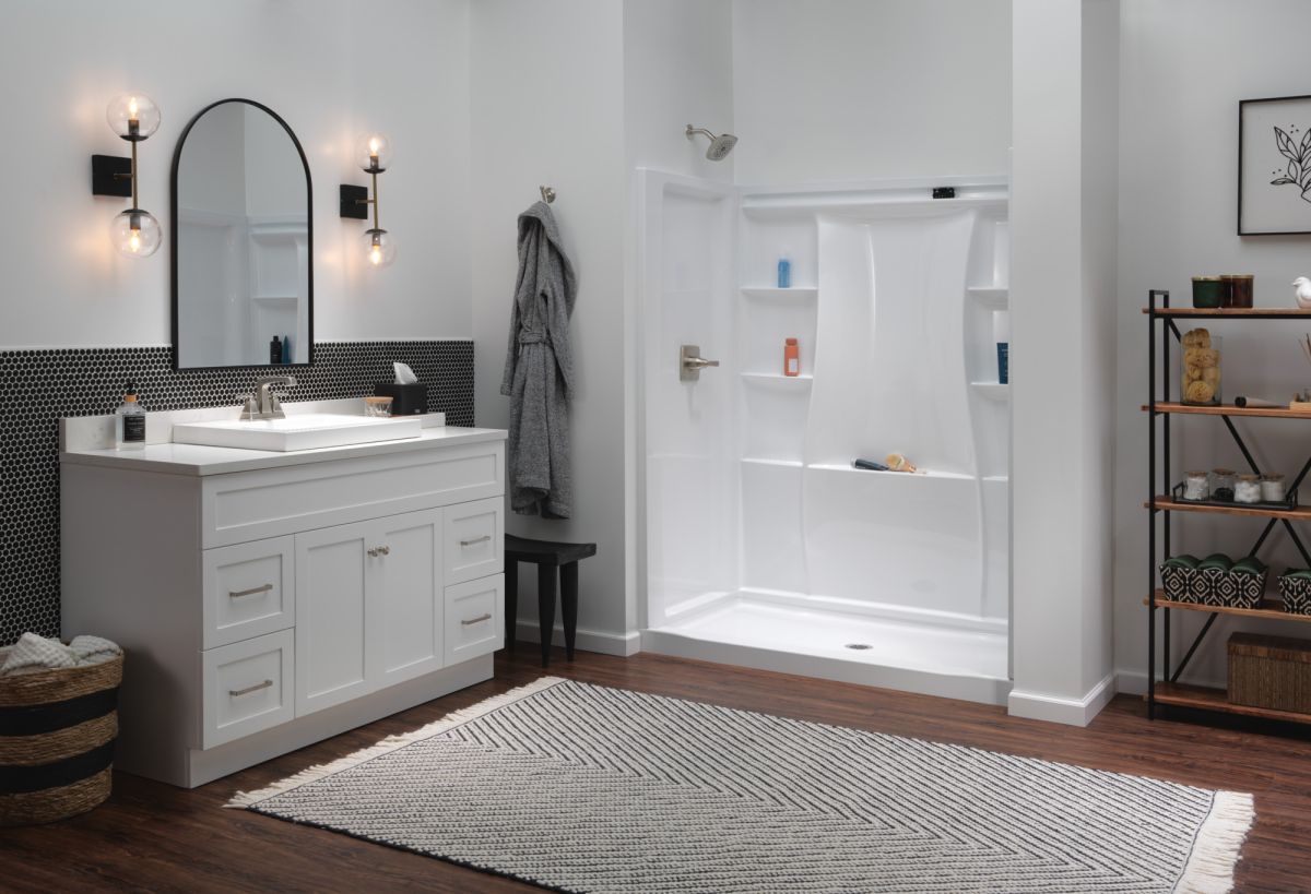 DELTA Ashlyn Two Handle Centerset Bathroom Faucet — Stainless