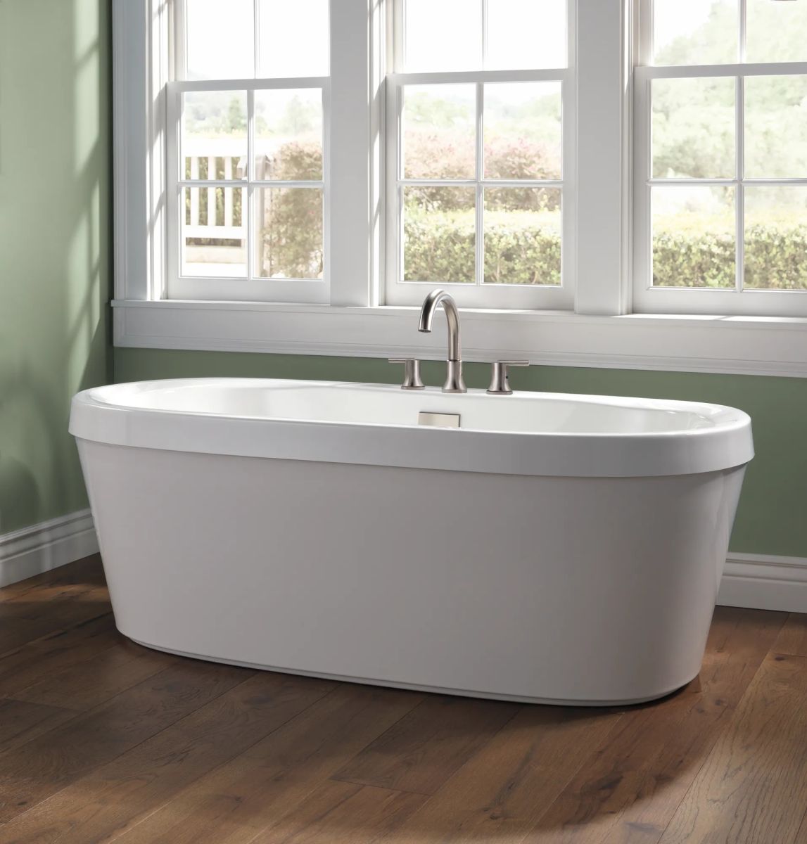 DELTA Trinsic Roman Tub Trim — Stainless