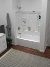 DELTA Modern Monitor 14 Series Tub & Shower Trim — Stainless