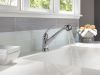 DELTA Foundations Single Handle Pull-Out Kitchen Faucet — Chrome