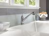 DELTA Foundations Single Handle Pull-Out Kitchen Faucet — Chrome
