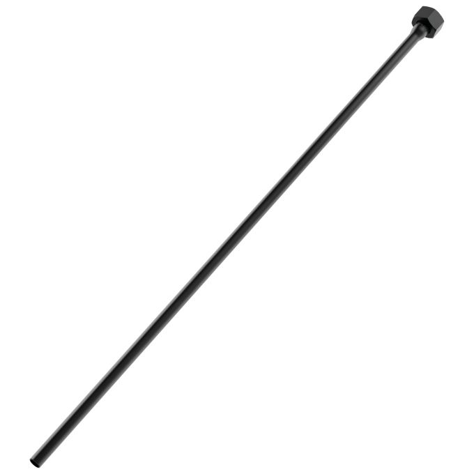 BRIZO 20" Metal Supply Line — Matte Black