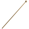 BRIZO 20" Metal Supply Line — Polished Gold