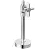 BRIZO Odin Straight Supply Stop Valve with Cross Handle — Chrome