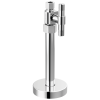 BRIZO Litze Straight Supply Stop Valve with Lever Handle — Chrome