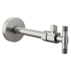 BRIZO Litze Angled Supply Stop Valve with Lever Handle — Luxe Nickel