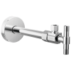 BRIZO Litze Angled Supply Stop Valve with Lever Handle — Chrome