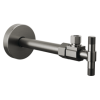 BRIZO Litze Angled Supply Stop Valve with Lever Handle — Luxe Steel