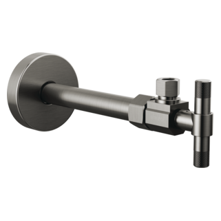 BRIZO Litze Angled Supply Stop Valve with Lever Handle — Luxe Steel