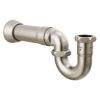 BRIZO 17-Gauge P-Trap with Flange — Luxe Nickel