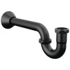 BRIZO 20-Gauge P-Trap with Flange — Matte Black