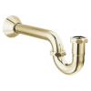 BRIZO 20-Gauge P-Trap with Flange — Polished Nickel