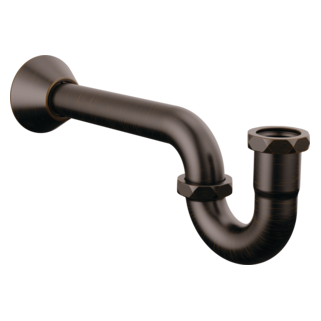 BRIZO 20-Gauge P-Trap with Flange — Venetian Bronze