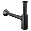 BRIZO Bottle Trap with Flange — Matte Black
