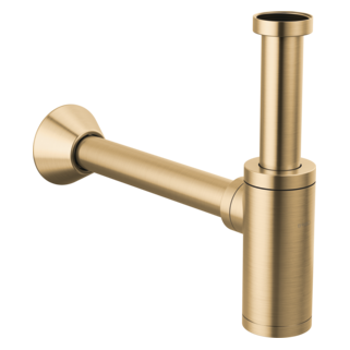 BRIZO Bottle Trap with Flange — Luxe Gold