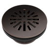 BRIZO 4" Prefab Round Shower Drain — Venetian Bronze