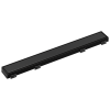 BRIZO 24" Reversible Linear Shower Drain Trim — Matte Black