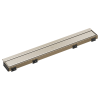 BRIZO 24" Linear Shower Drain Wall Trim — Brushed Nickel