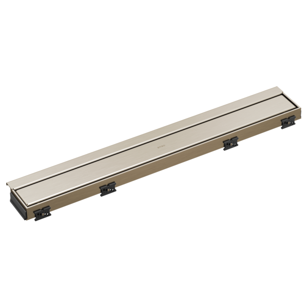 BRIZO 24" Linear Shower Drain Wall Trim — Brushed Nickel