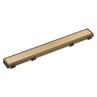 BRIZO 24" Reversible Linear Shower Drain — Luxe Gold