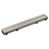 BRIZO 24" Reversible Linear Shower Drain — Luxe Nickel