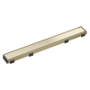 BRIZO 24" Reversible Linear Shower Drain — Polished Nickel