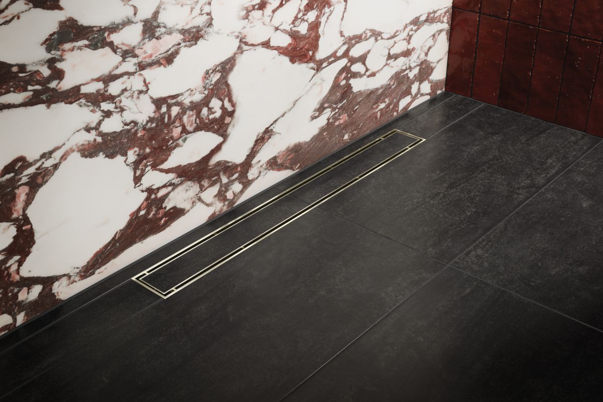 BRIZO 24" Linear Shower Drain Rough — Not Applicable
