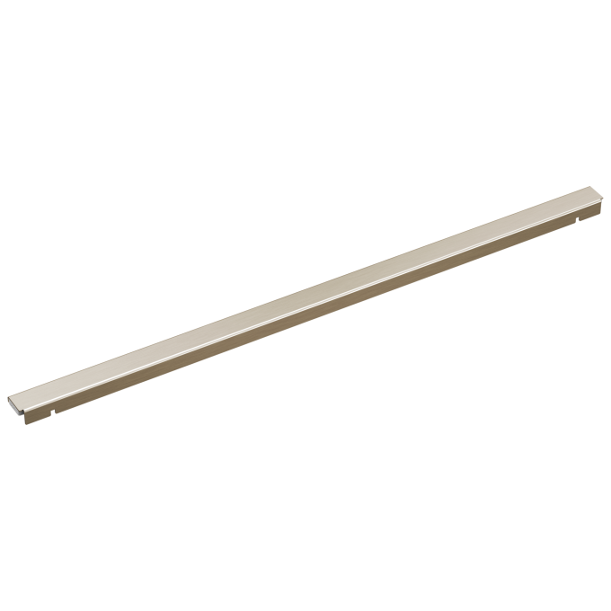 BRIZO 24" Linear Shower Drain Wall Trim — Brushed Nickel