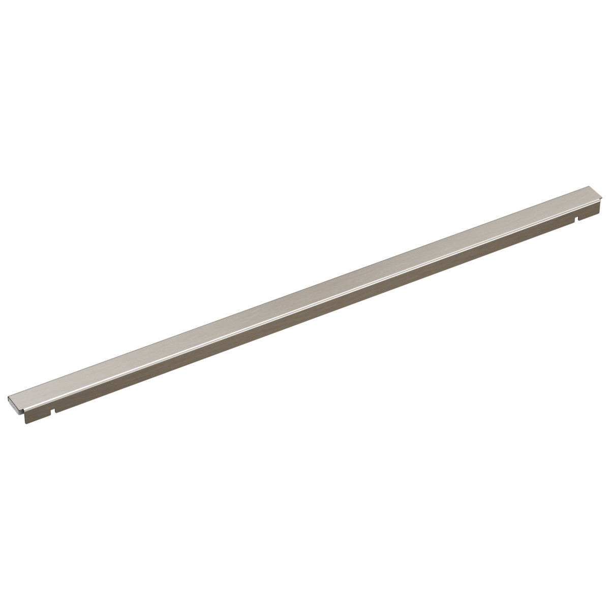 BRIZO 24" Linear Shower Drain Wall Trim — Luxe Nickel