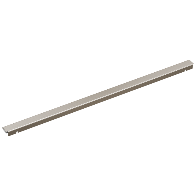 BRIZO 24" Linear Shower Drain Wall Trim — Luxe Nickel