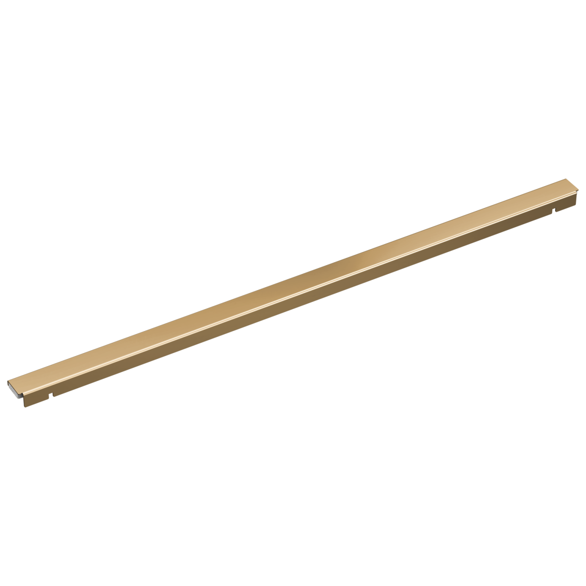 BRIZO 24" Linear Shower Drain Wall Trim — Polished Gold