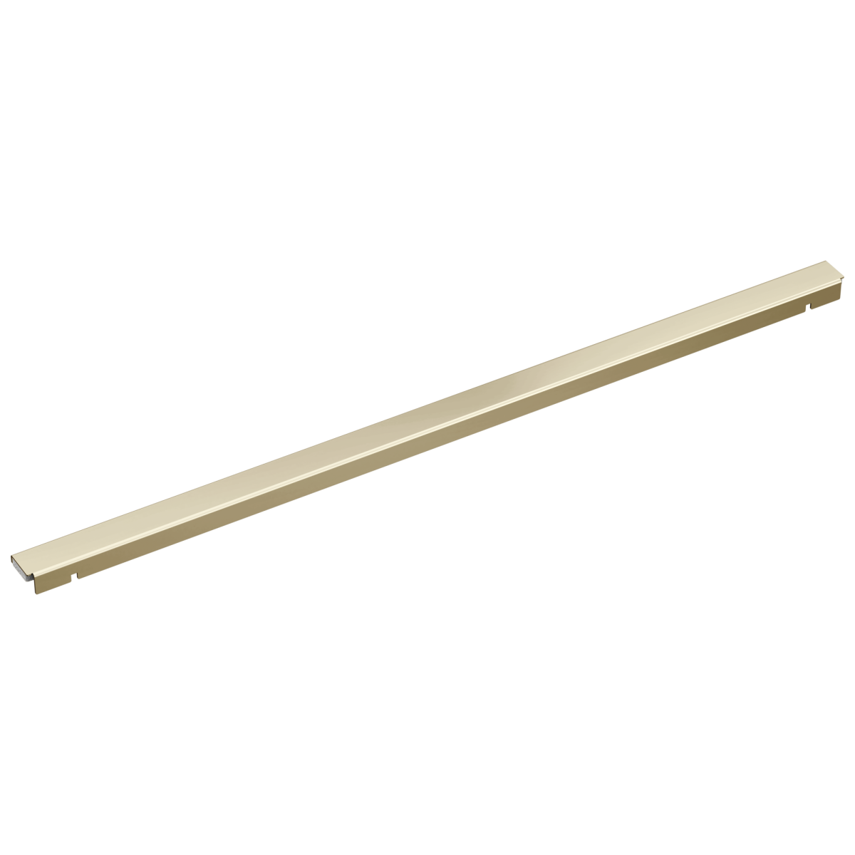 BRIZO 24" Linear Shower Drain Wall Trim — Polished Nickel