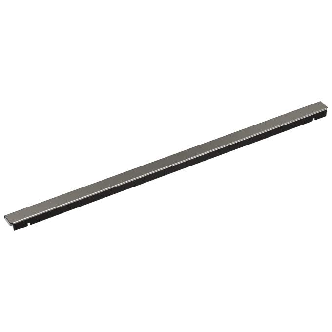 BRIZO 24" Linear Shower Drain Wall Trim — Luxe Steel