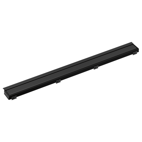 BRIZO 36" Linear Shower Drain Wall Edge — Matte Black