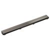 BRIZO 36" Linear Shower Drain Wall Trim — Brilliance Black Onyx