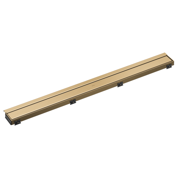 BRIZO 36" Linear Shower Drain Wall Trim — Luxe Gold