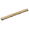 BRIZO 36" Reversible Linear Shower Drain — Luxe Gold