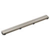 BRIZO 36" Reversible Linear Shower Drain — Luxe Nickel