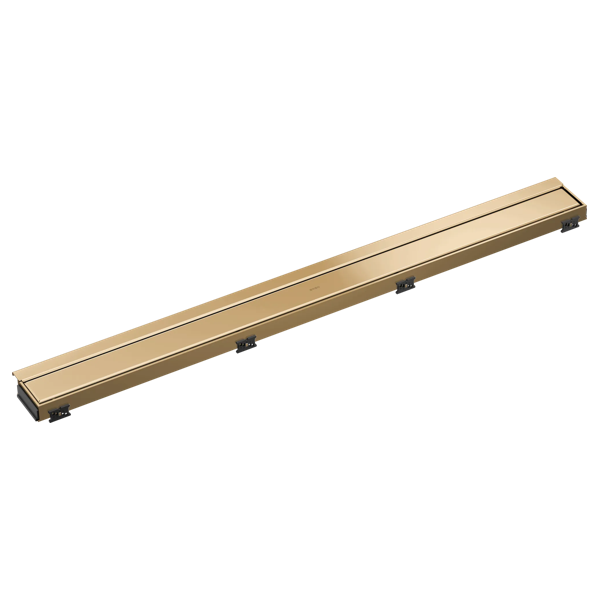 BRIZO 36" Linear Shower Drain Wall Trim — Polished Gold