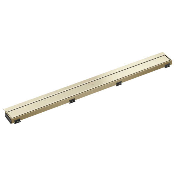 BRIZO 36" Linear Shower Drain Wall Trim — Polished Nickel