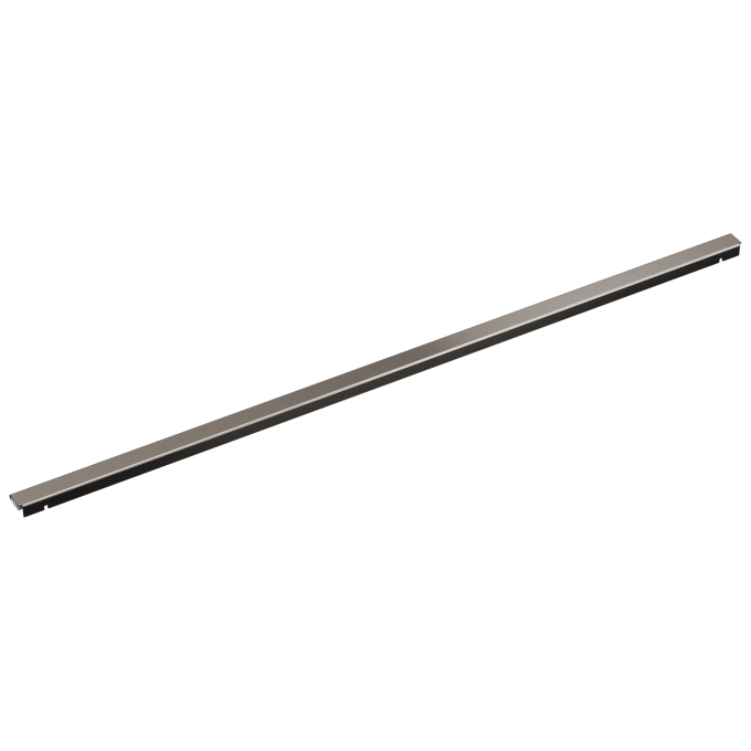 BRIZO 36" Linear Shower Drain Wall Trim — Brilliance Black Onyx