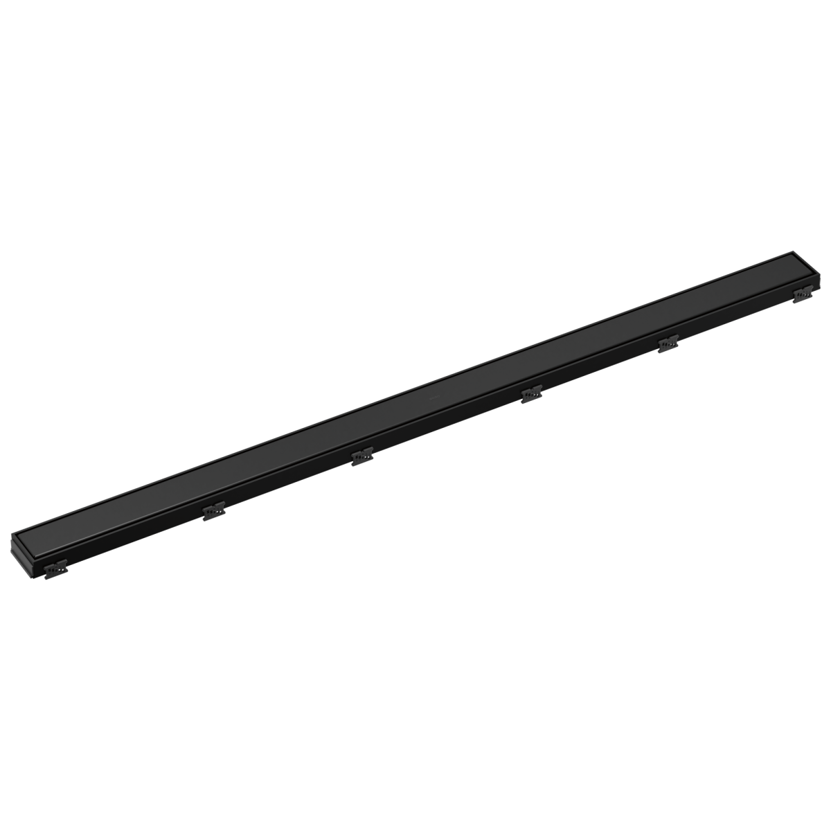 BRIZO 48" Reversible Linear Shower Drain Trim — Matte Black