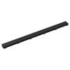 BRIZO 48" Linear Shower Drain Wall Edge — Matte Black